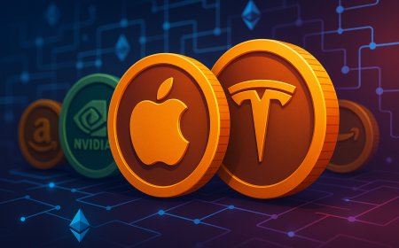Tesla ve Apple Tokenleşiyor Ethereum’da Hisse Senetleriyle 7/24 İşlem ve DeFi Desteği Başladı