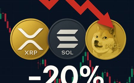 Kripto Piyasası Sarsılıyor: XRP, SOL ve DOGE’de %20 Düşüş Beklentisi