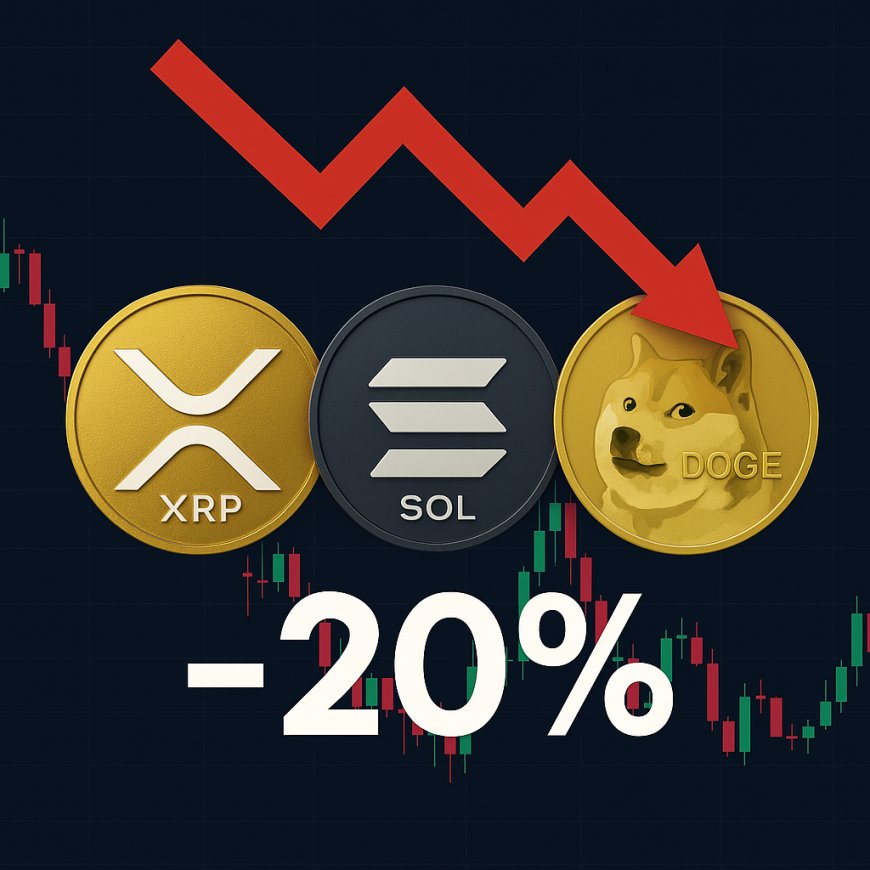 Kripto Piyasası Sarsılıyor: XRP, SOL ve DOGE’de %20 Düşüş Beklentisi